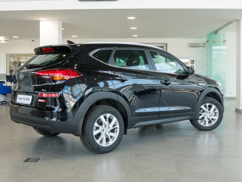 Hyundai Tucson 2019 Рестайлинг чёрный