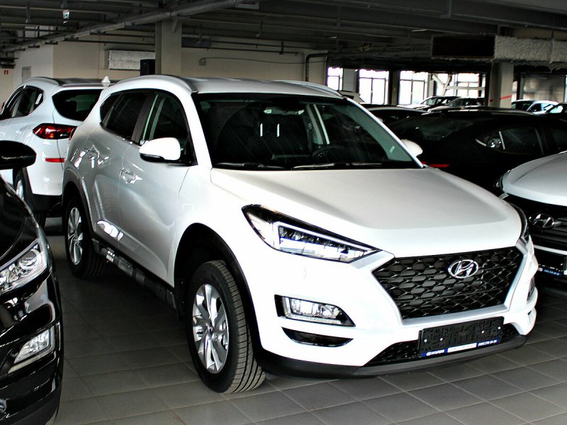 Hyundai Tucson III Рестайлинг белый