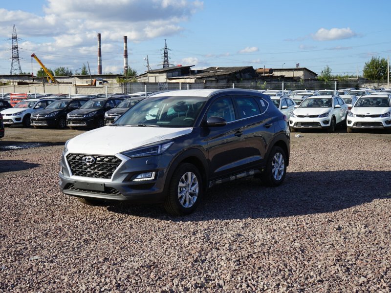 Hyundai Tucson 2019 белый