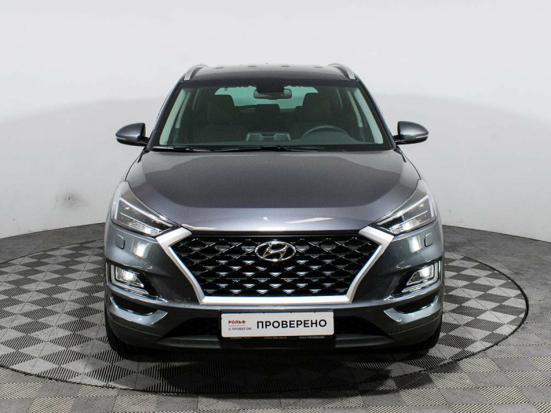 Hyundai Tucson III Рестайлинг синий