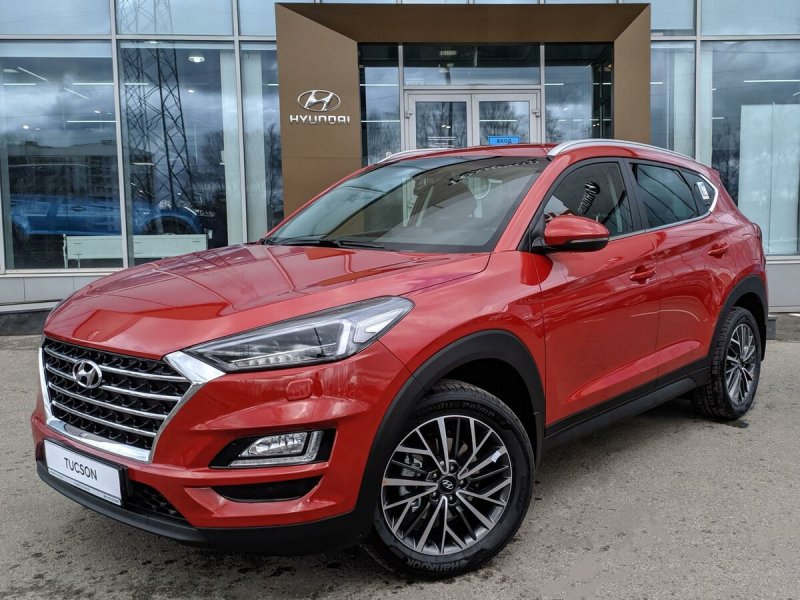 Hyundai Tucson 2019 Рестайлинг чёрный