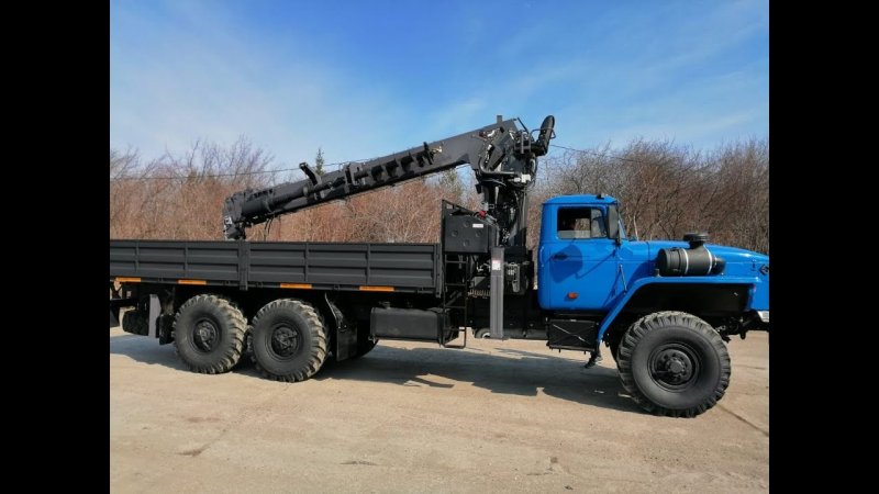 Бортовой Урал next с КМУ ИТ-150