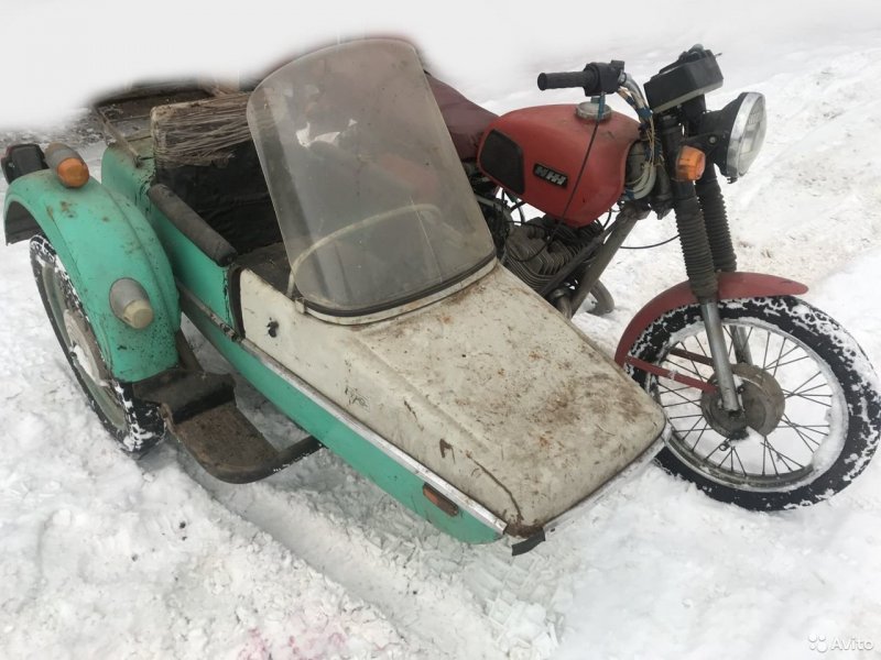 ИЖ Планета 3 с коляской