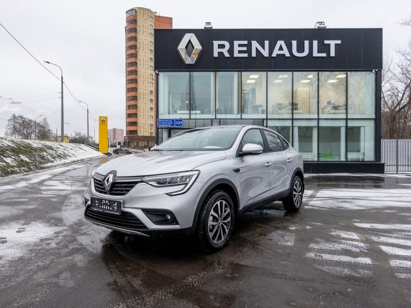 Renault Arkana серебристый