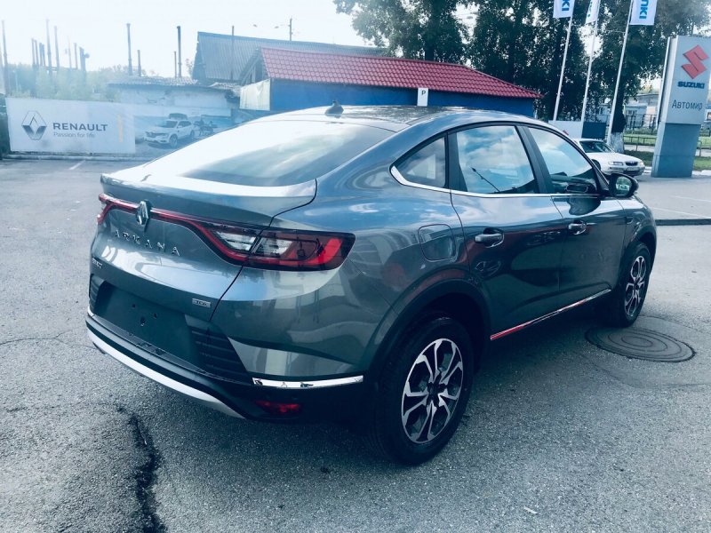 Renault Arkana металлик серый