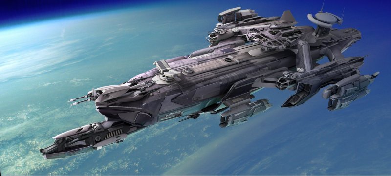 Star Citizen упавший Идрис