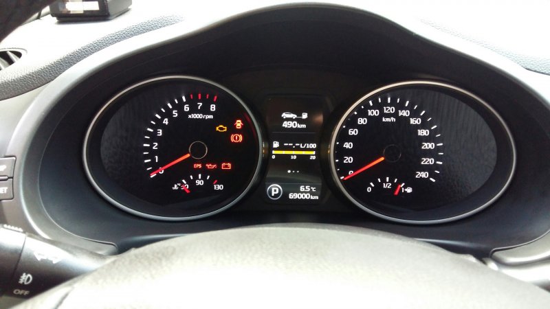 Приборная панель Kia Sportage 4