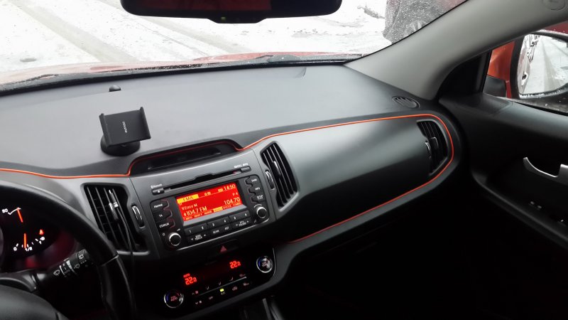 Торпедо Kia Sportage 3