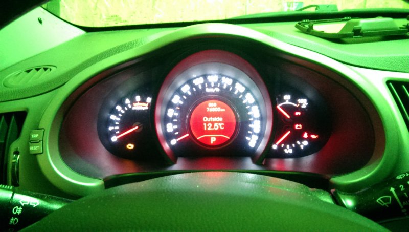 Приборная панель Kia Sportage 3