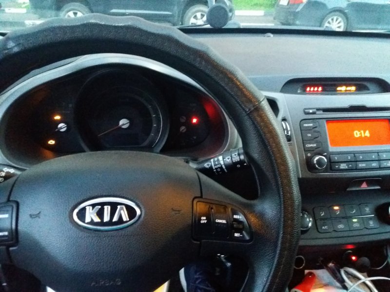 Kia Sportage панель управления