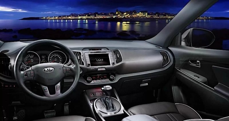 Kia Sportage 2010 салон