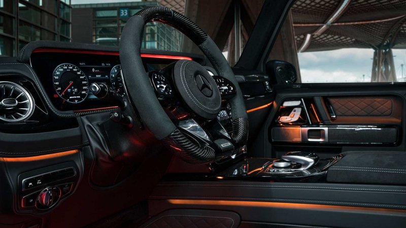 Mercedes g63 Brabus салон