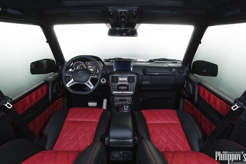 Mercedes Benz g65 Брабус салон