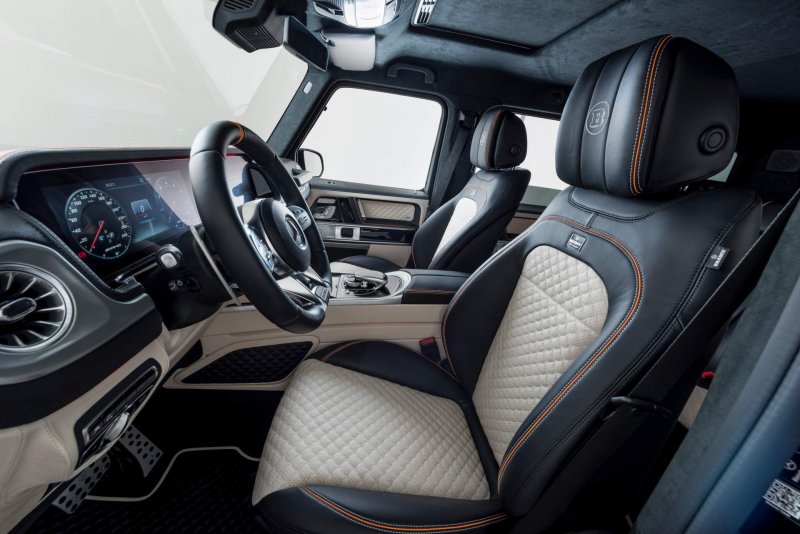 Mercedes Benz g63 AMG Brabus салон