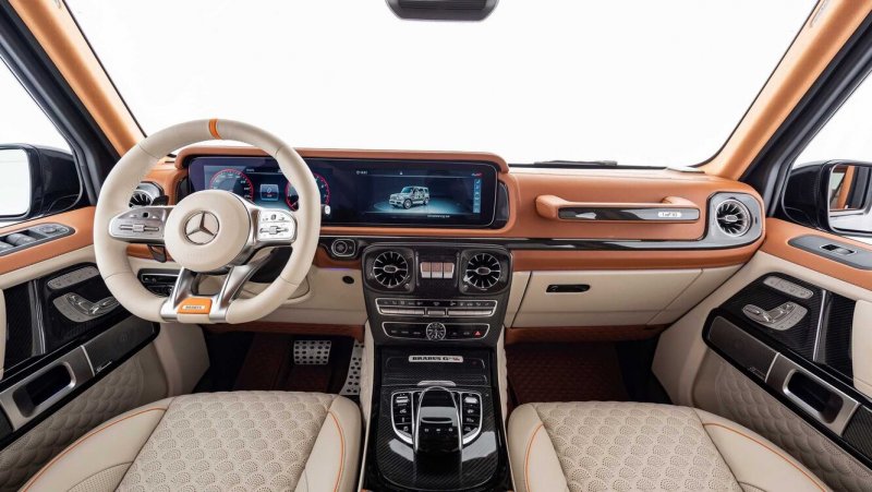 Mercedes Benz g class 2020 Brabus салон