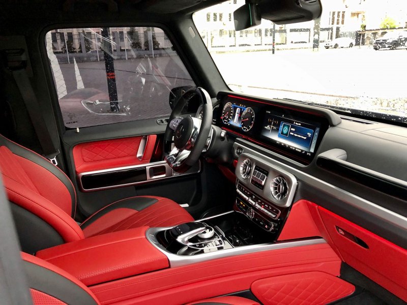 Mercedes g63 AMG Brabus салон