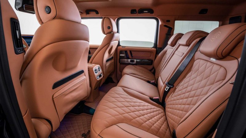 Мерседес Бенц g63 Brabus салон