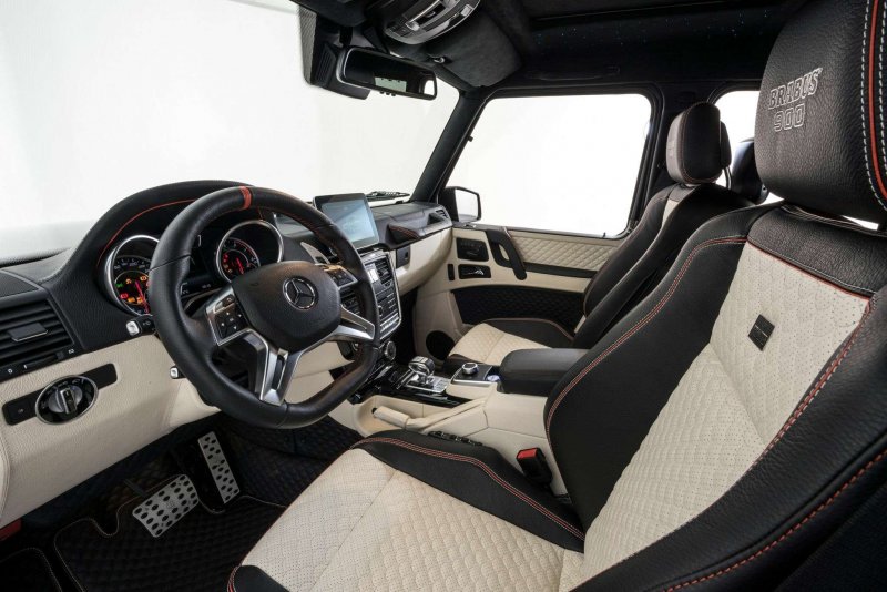 Mercedes Benz g65 Брабус салон