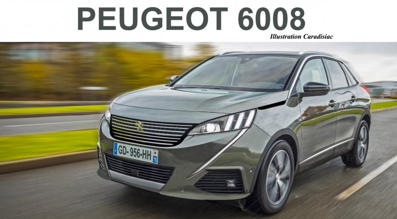 Новый Пежо 6008