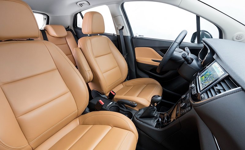 Opel Mokka 2014 салон задний ряд