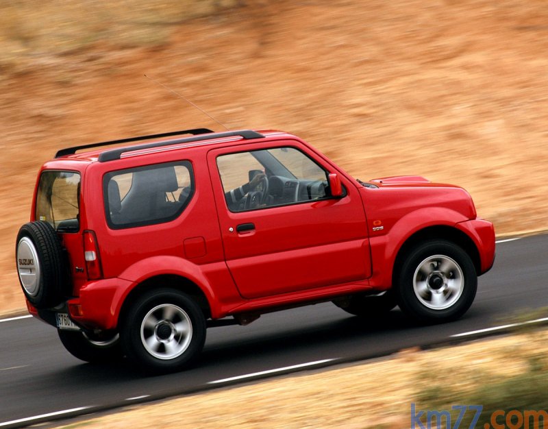 Suzuki Jimny красный