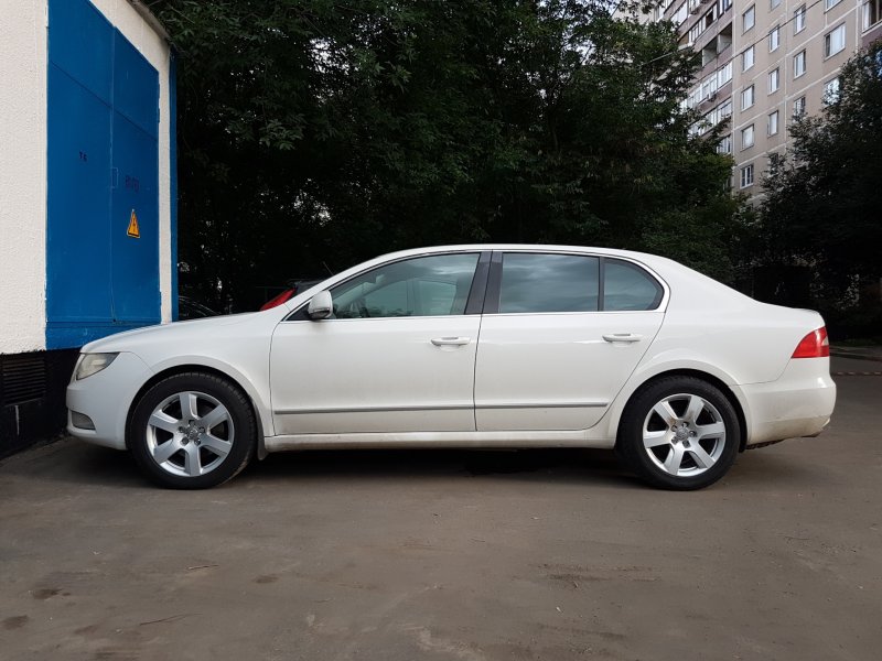 Skoda Superb 2 колеса