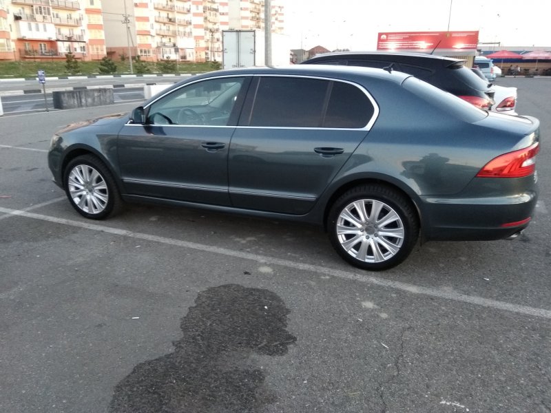 Skoda Superb mk2 диски