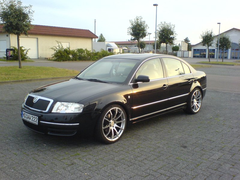 Superb на дисках Audi