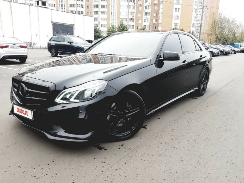 Мерседес е200 черный 2014
