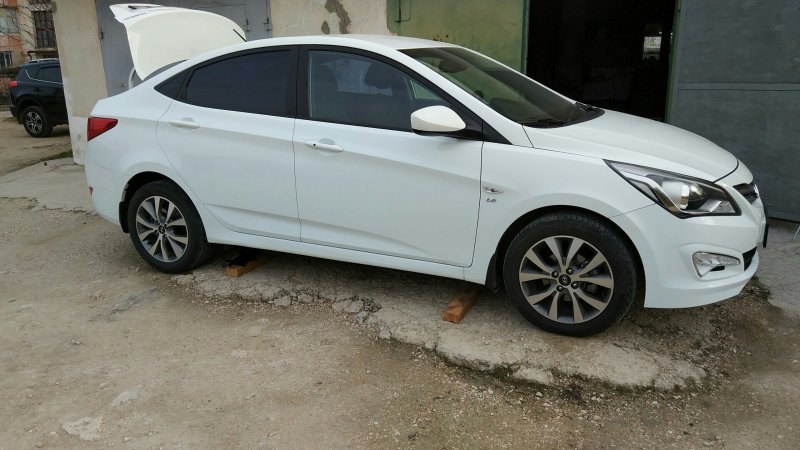 Hyundai Solaris на 17 k&k