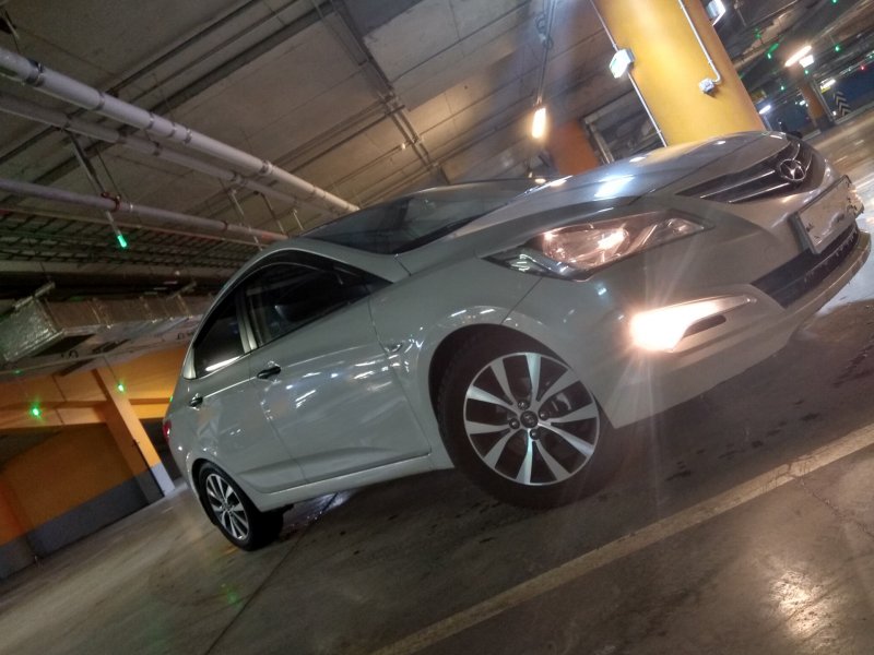 Hyundai Solaris на литье