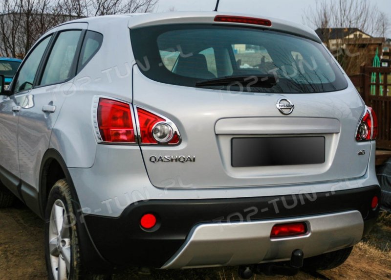 Бампер задний Nissan Qashqai 2017