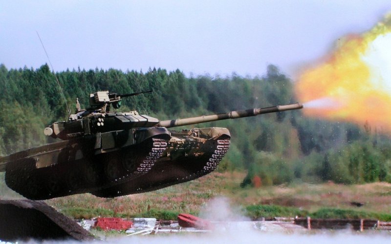 Выстрел танка т72