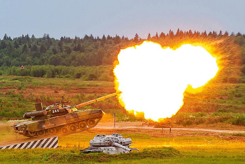 Выстрел танка т72
