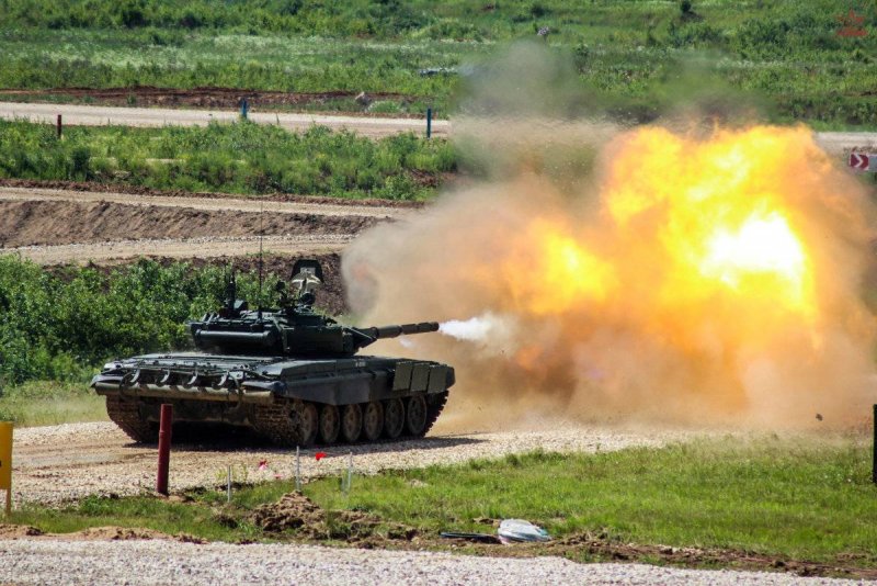 Т 72 стрельба