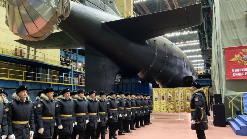 Подводная лодка Северодвинск проекта 885 ясень