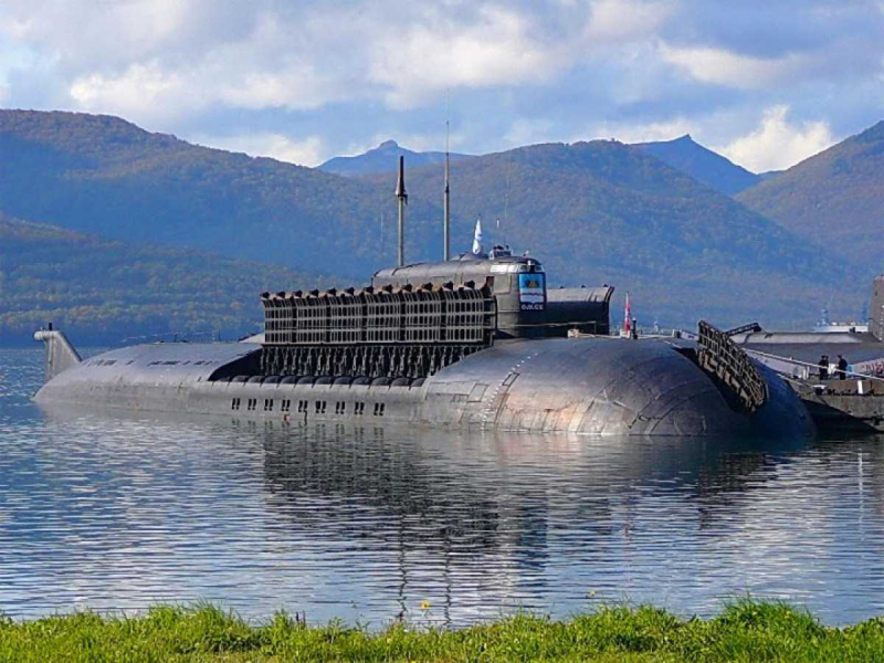 Подводный крейсер Омск проекта 949а Антей