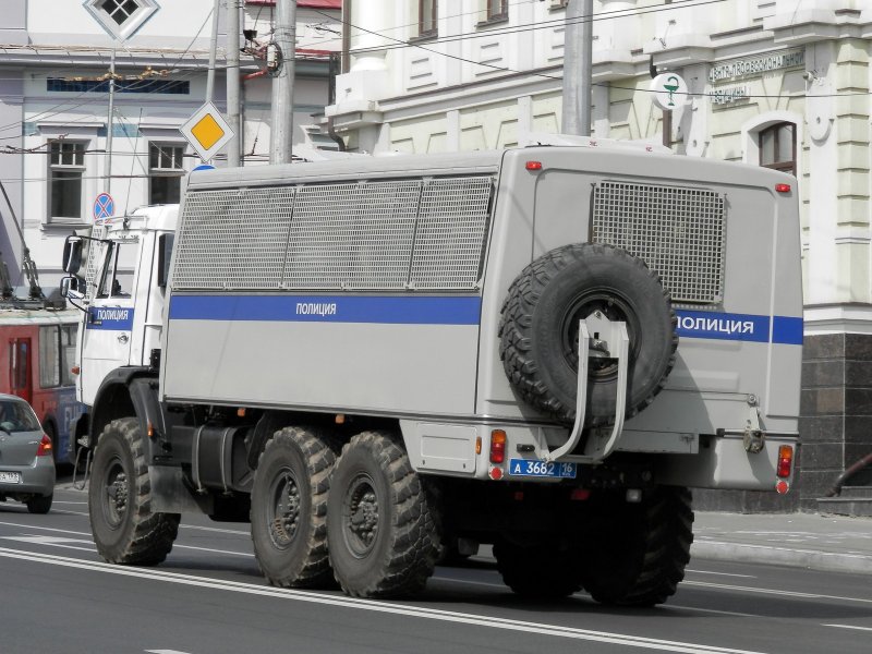 Автозак КАМАЗ для полиция