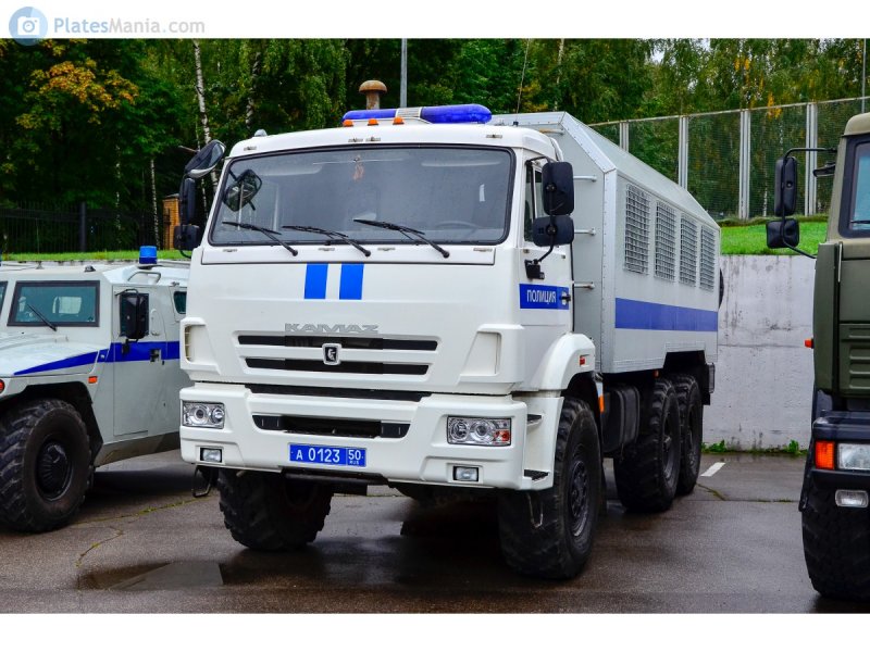 КАМАЗ 4310 полиция