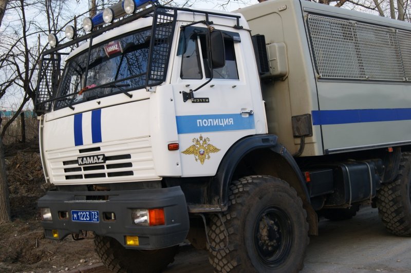 КАМАЗ 5350 полиция