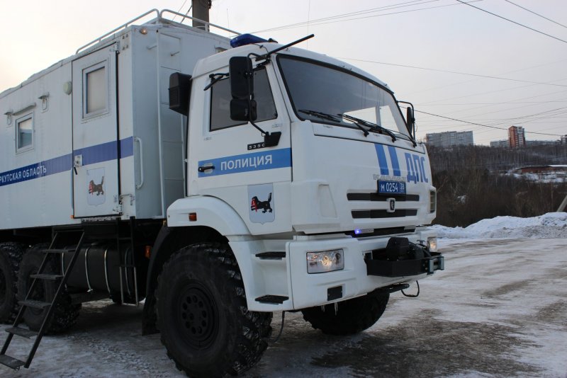 КАМАЗ полицейский КАМАЗ