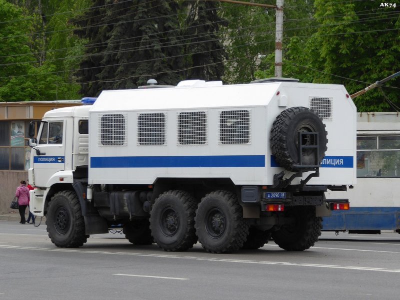 Урал-43206 ОМОН