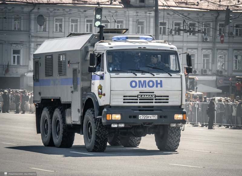 КАМАЗ 43114 полиция