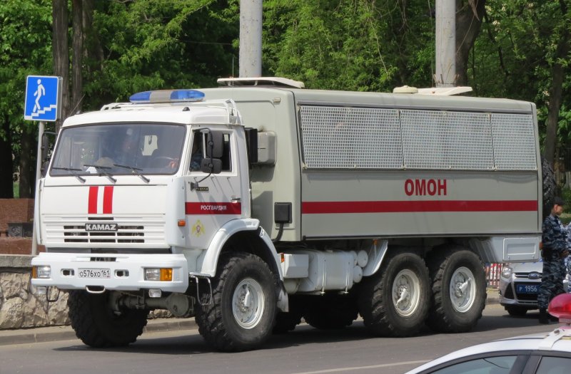 КАМАЗ 43114 ОМОН