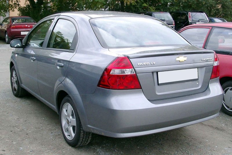 Chevrolet Aveo t250 седан