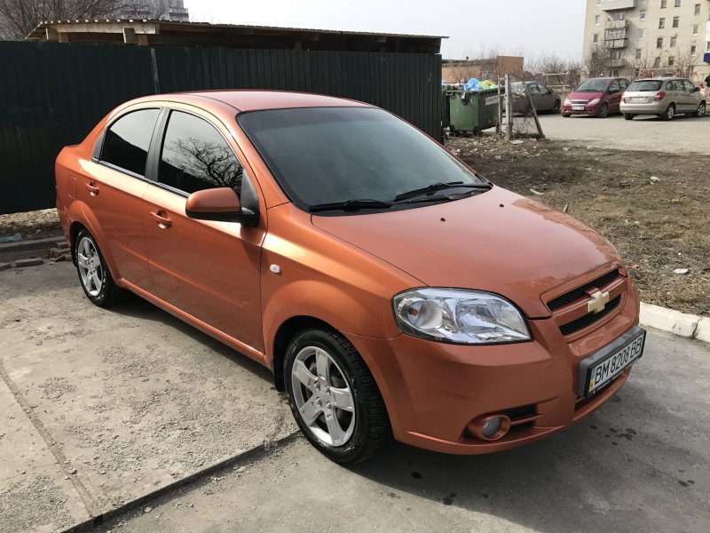 Шевроле Авео т250 седан