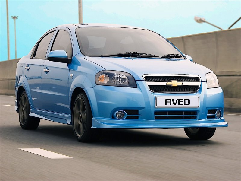 Chevrolet Aveo t250 седан