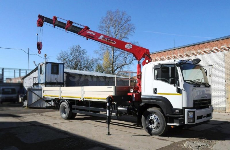 Isuzu fvr34 с КМУ unic