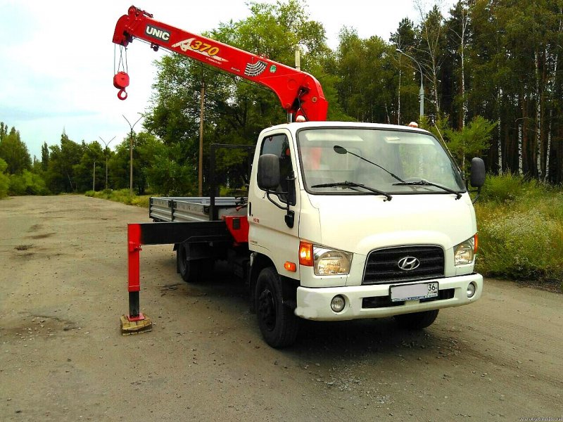 Манипулятор 10т Хендай 450
