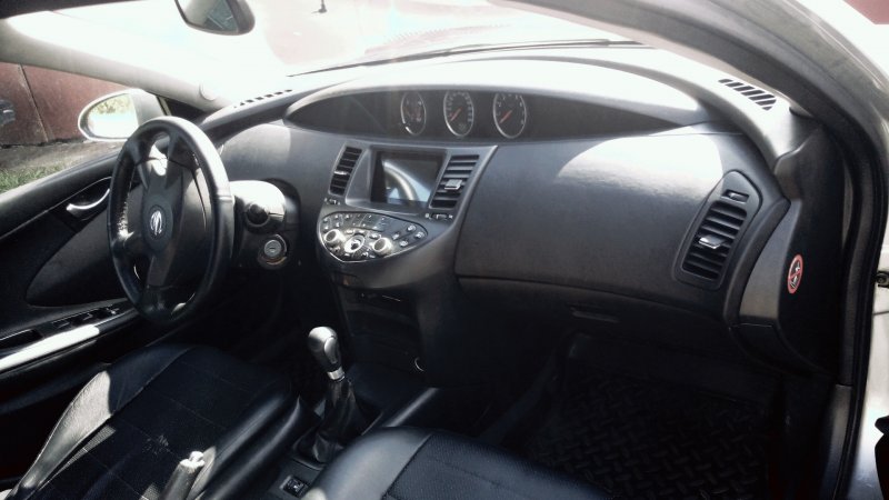 Nissan primera р12 салон